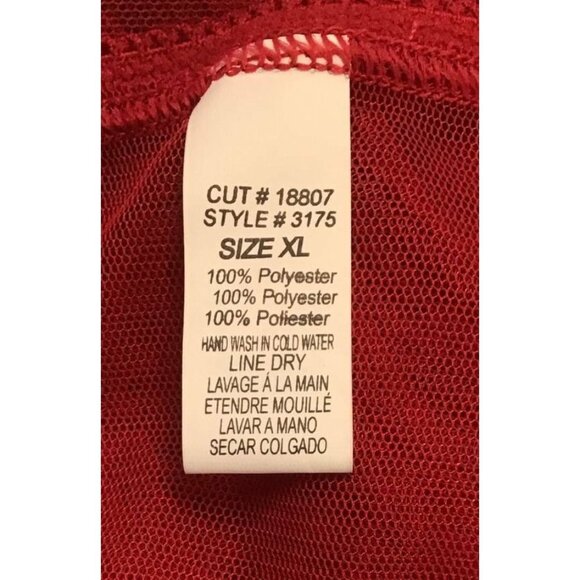 Shirley of Hollywood Intimate Extra Large Red New - Picture 6 of 6